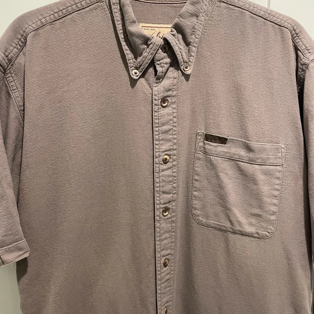 WOOLRICH Men's Button Down Short Sleeved Casual Shirt - Picture 2 of 9